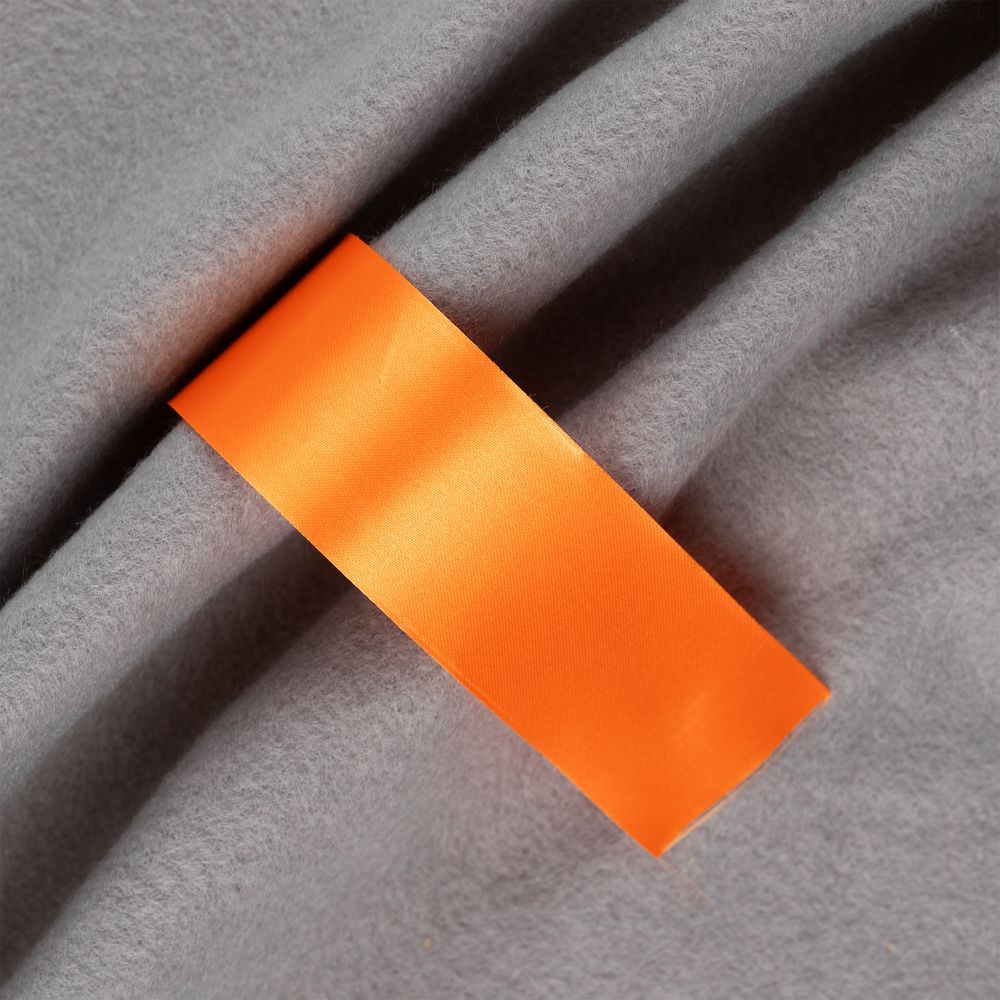 Лента сатиновая Satin 35 М, оранжевая